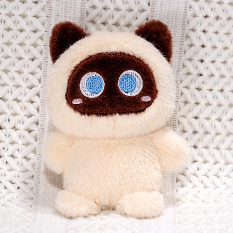 Cute Kitten Plush Toy - Comfort Doll for Girls and Desk Companion