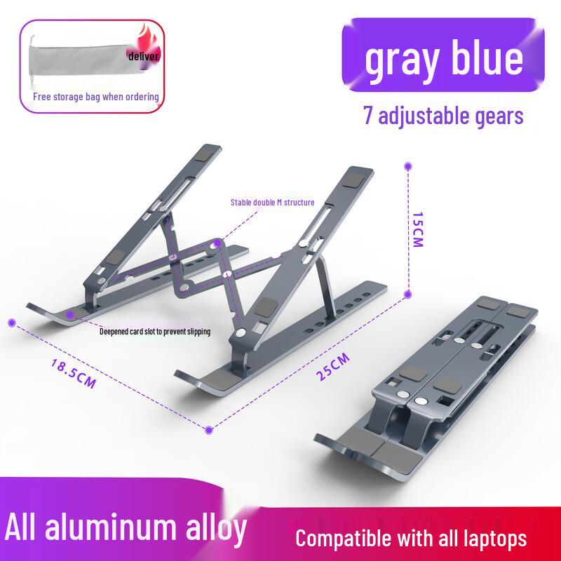 

Zhuchuang Jingpin N1 Улучшенная подставка-подставка для ноутбука из алюминиевого сплава Universal