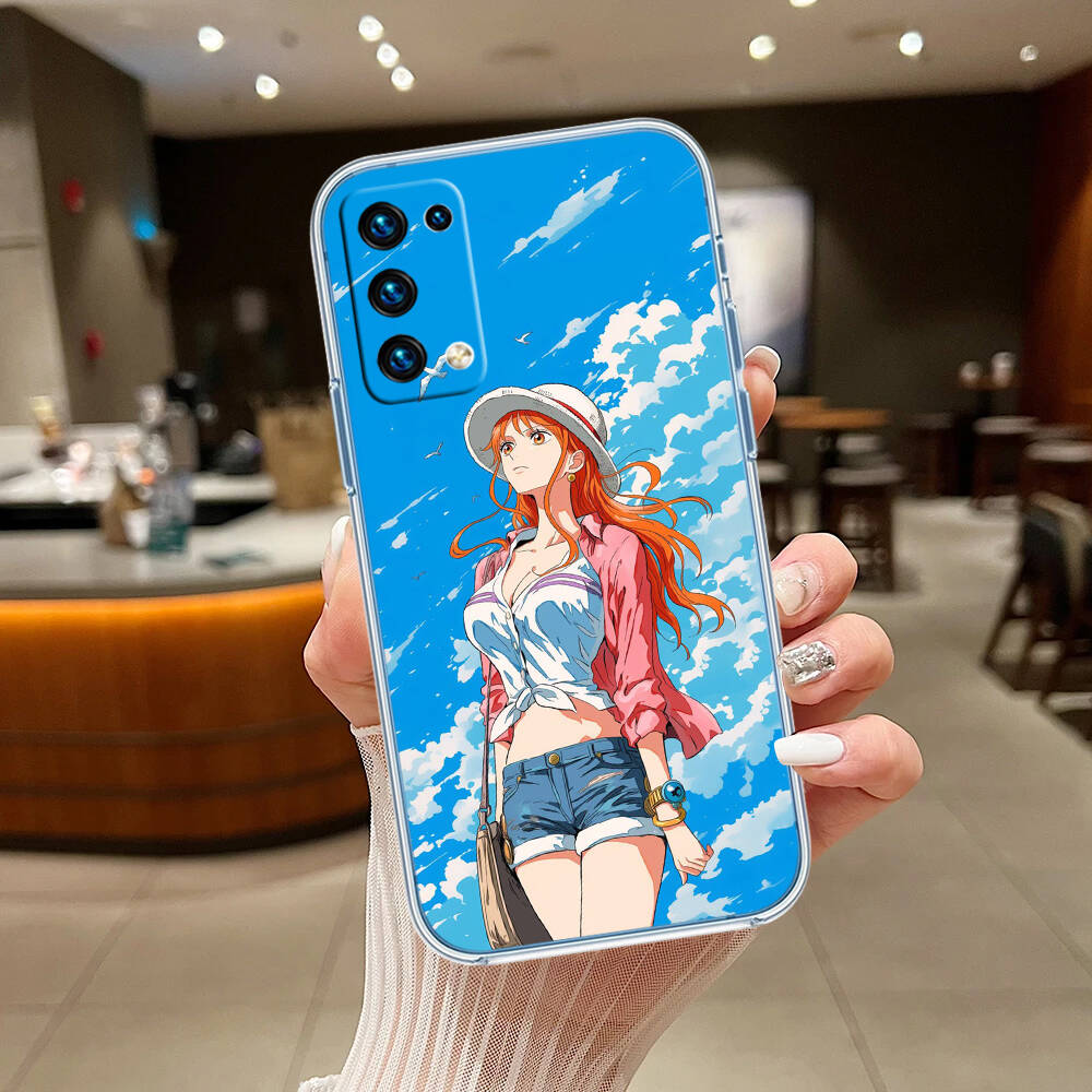 One Piece Nami Phone Case for Motorola Edge 20 30 S30 40 50 Fusion Lite Plus Pro Neo Ultra One Hyper Power Action Zoom Macro Vision