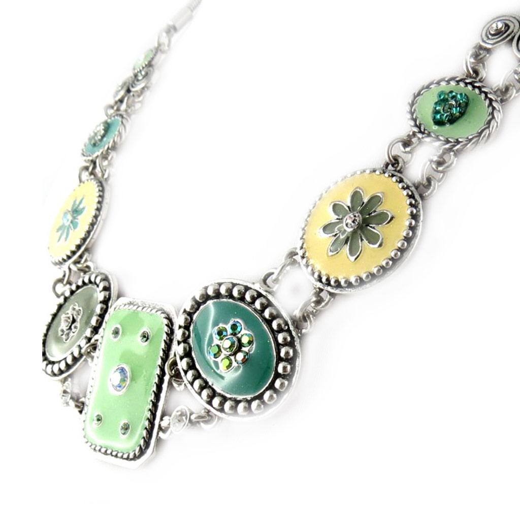 Les Trésors De Lily [E6680] - Collier Créateur 'Oxana' Vert