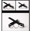 S M L Size Leather Open Mouth Gag With O Ring BDSM Toy For Adults Bondage Fetish Restraints Erotic Slave Women Gay Sex