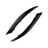 4Pcs Glossy Black Front Air Vent Cover Trim Fit for Mercedes-Benz C Class 2015-2018