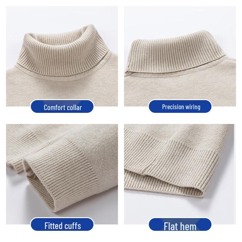 Men's Fleece Lined Knit Sweater