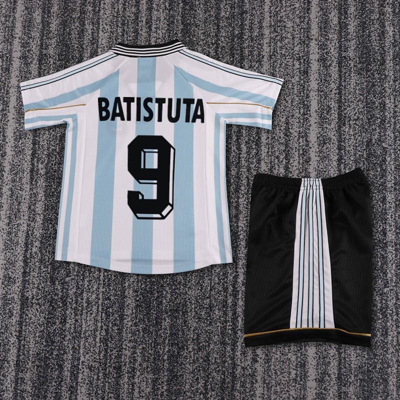 Vintage National Team Football Jerseys Retro Kids Sportswear Cycling Running Fitness