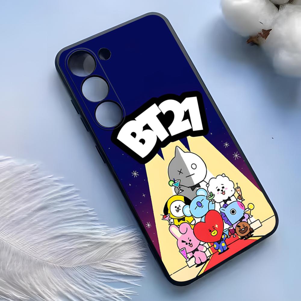 Hot-B-BTS-S Phone Case For Samsung S25 Ultra S24 S23 S22 S21 S20 Plus Fe Galaxy A54 A53 A34 A25 Silicone Cover