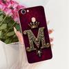 Fashion Crown Letter Case For OPPO F5 F7 F3 Soft Silicone TPU Back Cover For F7 F3 F5 Youth Phone Cases