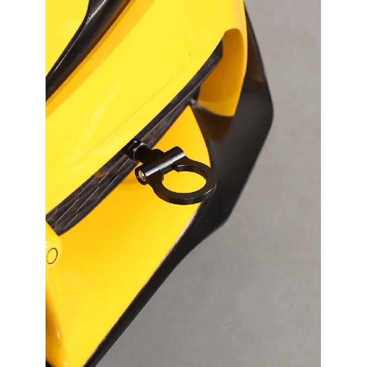 For Toyota GR Supra MK5 A90 2019-2024 Aluminum Alloy Red Car Forward Trailer Hook Tow Ring Bumper Tow Hook Trim Car Accessories