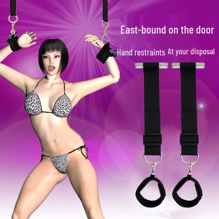Erotic Adult Bondage Straps & Door Suspension Handcuffs for Couples