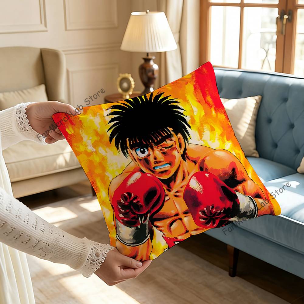 Boxing no Ippo MMakunouchi Printed Pillow Cover Cushion Case Simple Sofa Pillow Case No Pillow Core