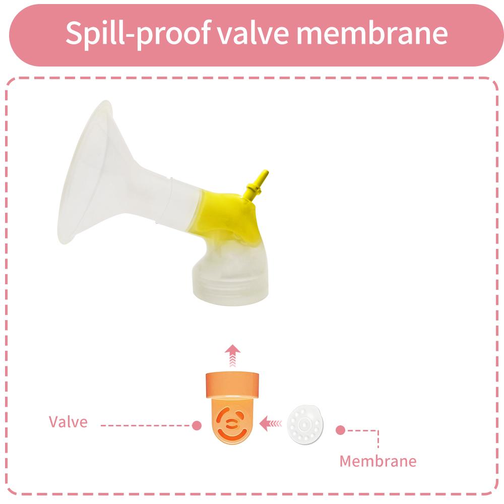 Breast Pump Parts Compatible with Medela, Membranes Valves for Breast Pump Accessories Breastfeeding Replacement Parts