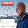 3D Face Printed Old Man Full Coverage Breathable Eye Hole Winter Mask Cover Stretch White Mustache Novelty Headwear