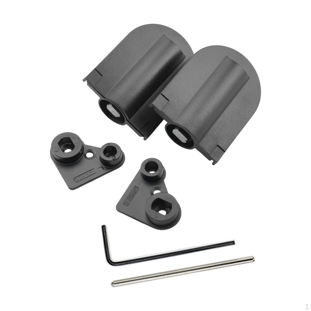 2 Pieces Dressing Table Hinges Concealed Heavy Duty Wear Resistant Wooden Box Trunk Hydraulic