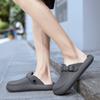 Men's Toe-Cap Anti-Skid EVA Kitchen Slides Lightweight Breathable Work Shoes Indoor Outdoor Summer Comfort Sandals for Men