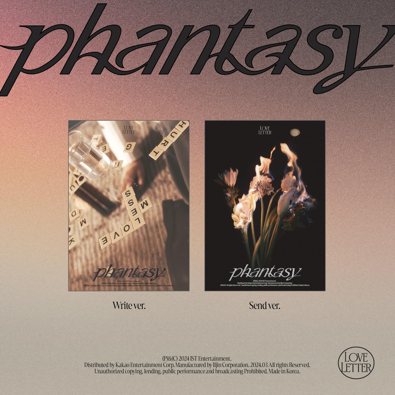 

THE BOYZ 2nd FULL ALBUM [PHANTASY] Pt.3 Love Letter (Korean Edition)