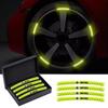5/10/15/20Pcs Car Bike Motorcycle Wheel Hub Reflective Stickers For MINI One Cooper JCW Countryman Clubman Cabrio Pacemyan Coupe