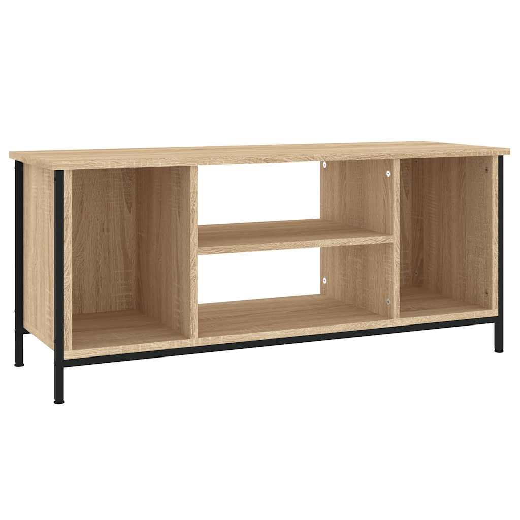 TV Cabinet in Sonoma Oak 102 x 35 x 45 cm Particleboard
