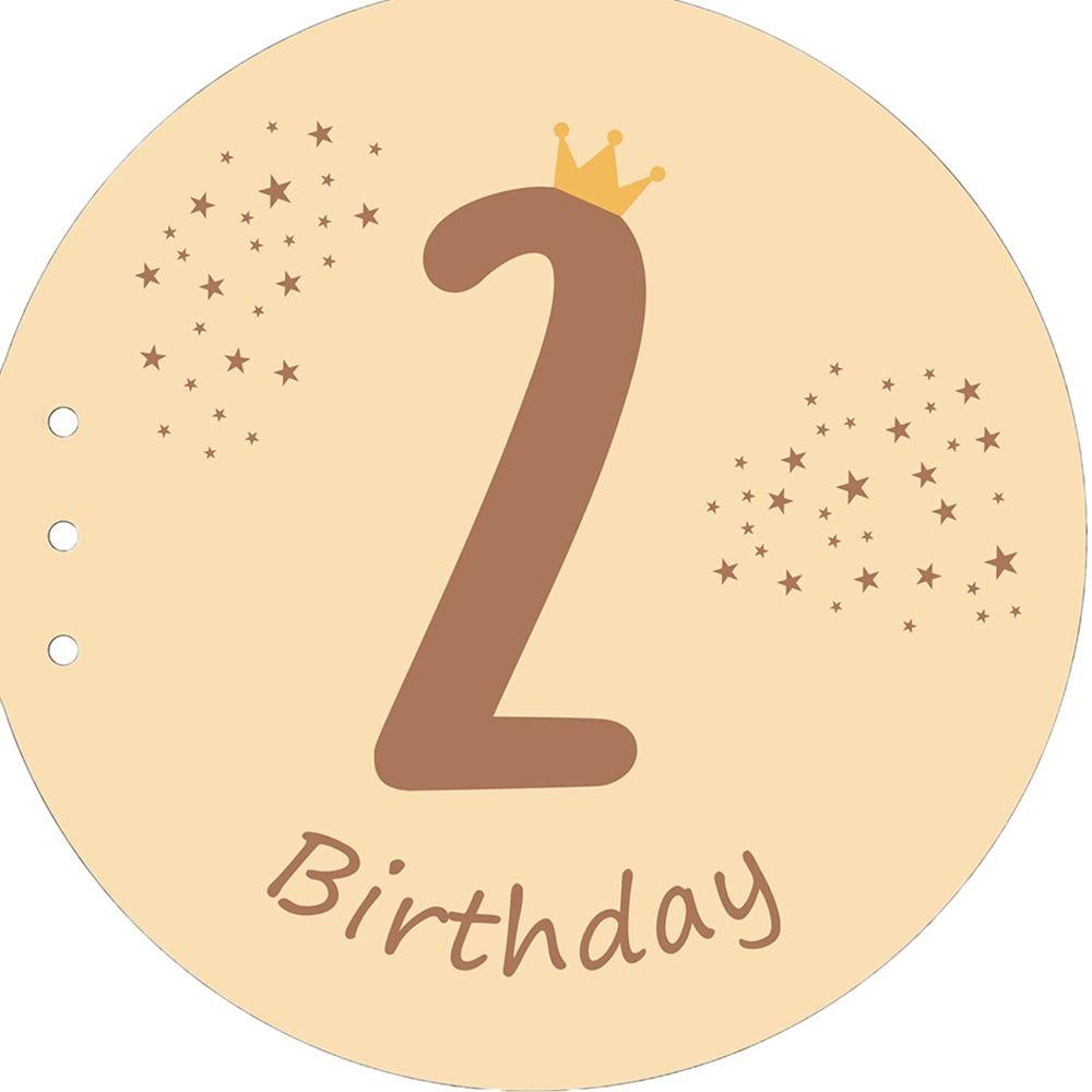 Baptist Party Birthday Message Book Wooden Cover Growth Memo Book Expectant Mothers