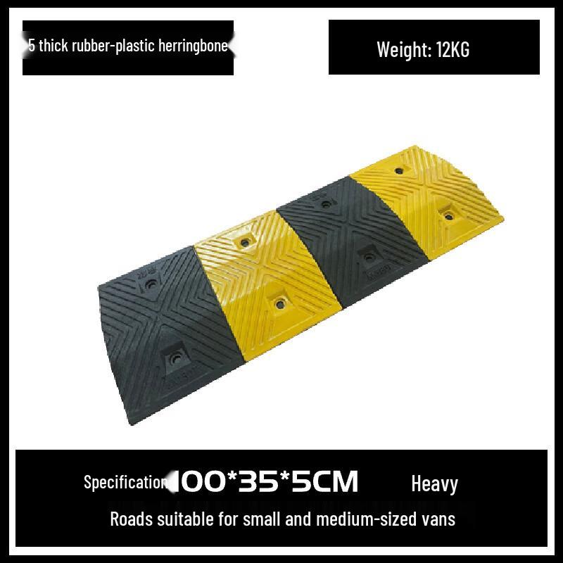 Brangdy Rubber Speed Bump for Roads & Logistics Parks