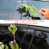 For Chery Tiggo 7(2016-2024)/Tiggo 8/Plus (2018-2024) Car PC Material Pillar Post Cover Door Trim Window Molding Sticker Stick