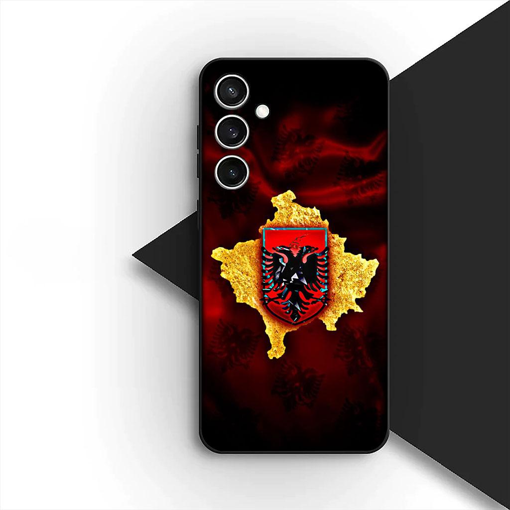 

Albanians Red Albania Flag Phone Cover for Motorola Moto Edge 70 60 Fusion NEO Pro G Stylus G56 G96 G04 G05 20 Soft Case Motorola G96