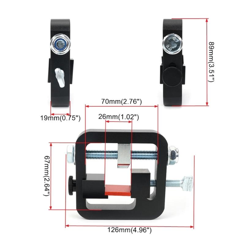Sight Pusher Tool for 1911 Sight Beads Disassembly Tool with Tapered Slider Universal Front Rear Sight Pusher