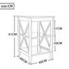 3 Layers Bedside Table Cabinet Storage Rack Shelf Living Room/Bedroom Furniture