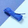 10mm Double Layer Flat Polyester Shoelaces for Casual Sports Shoes - White