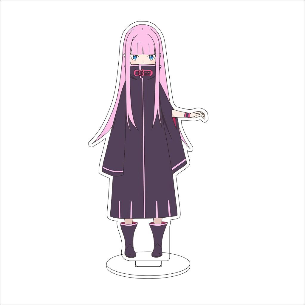 16CM Anime ZERO Starting Life in Another World Cosplay Acrylic Stand Ornaments Elsa Gran Hilte Figure Stand Halloween Gift