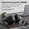 Replacement  Headphone Accessories Wireless  Protein Leather Foam Ear Cushion  Compatible with WH-1000XM2 MDR-1000X Ear Pad