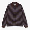 Women Casual STripe Collar T shirT 9176322981