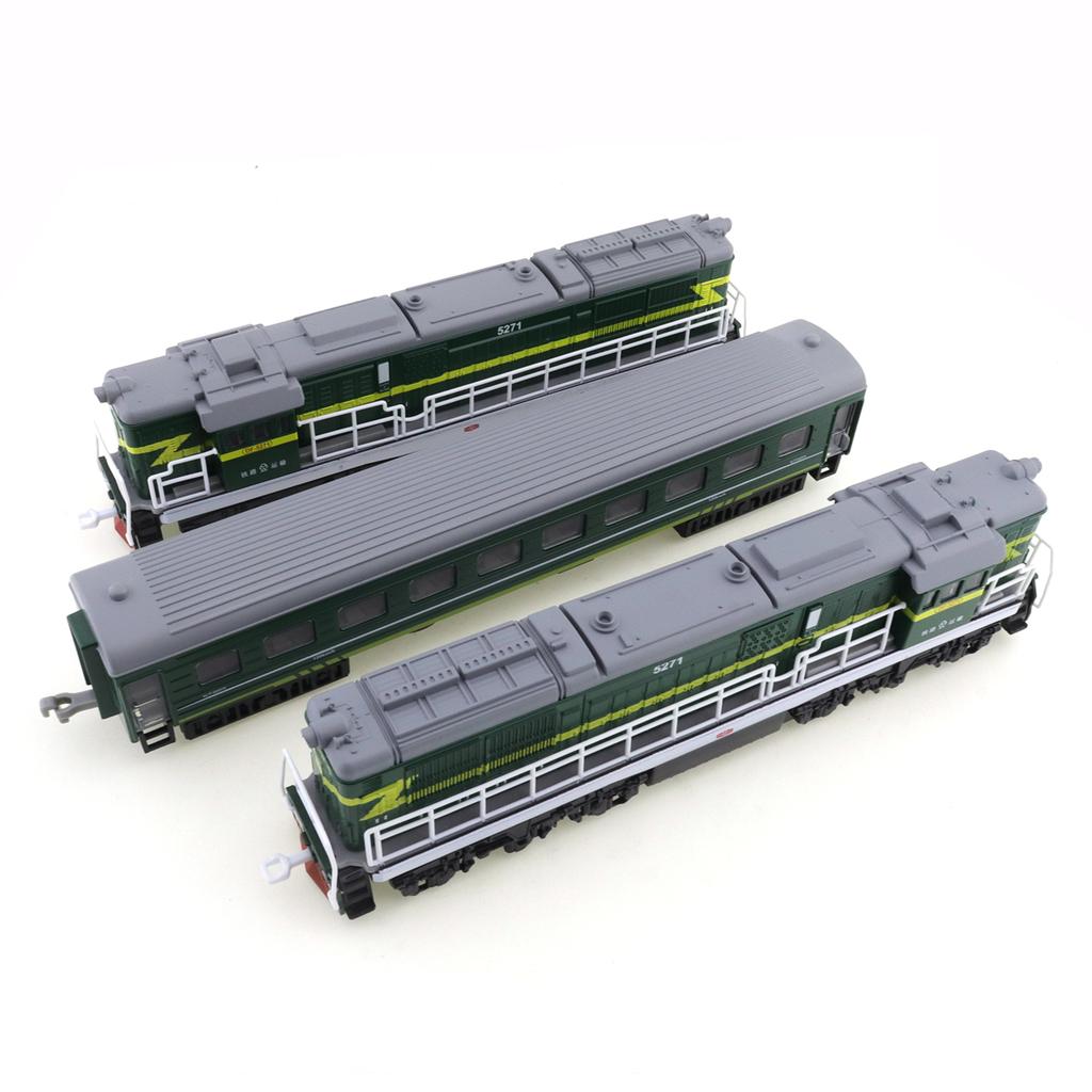 Simulation Fuxing High-speed Rail Alloy Train Model, Harmony Children's Toy Train, Boys' Audio-visual Electric Vehicle