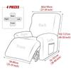 Thickened Jacquard Chivas Sofa Cover: Full-Wrap Multifunctional Recliner Protector