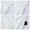 White suspender dress for women's summer waist and thin French temperament high waist sleeveless long dress high sense square neck skirt