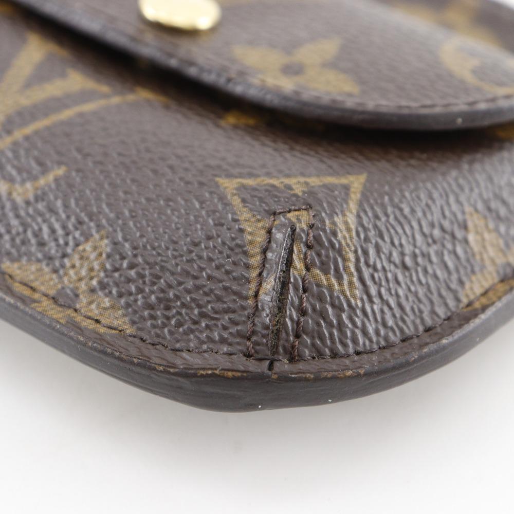LOUIS VUITTON portomone shilling Coin Purse M60025 Monogram Rare rare Monogram canvas Women Used
