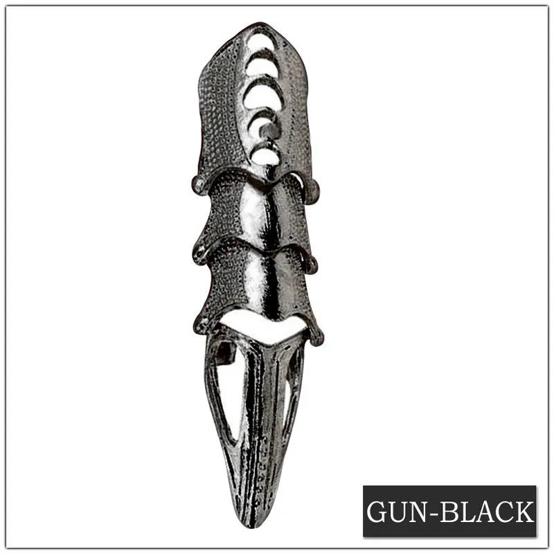 Hip Hop Scroll Gelenk Rüstung Knöchel Metall Vollfinger Ring Y2k Gotisch DIY Ringe Für Mädchen Großhandel Ring Streetwear Mädchen