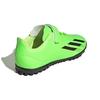 Adidas X Speedportal.4 H&L TF Durable Low-Top Kids Football Shoes Fluorescent Green Kids Football Shoes GW8501
