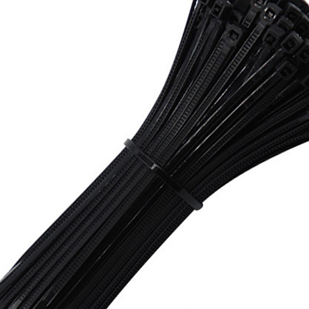 600 ks Nylonové stahovací pásky samosvorné vázací svazek PA66 Elektroinstalační pomocný materiál 15 20 30 cm