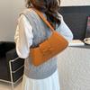 Casual niche design armpit bag women's new fashion temperament commuter texture personalized crescent bag