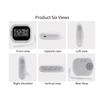 Portable Vibrating Alarm Clock with 1800mAh Battery, Dual Alarm, 3 Level Vibration, Child Lock, DST, for Heavy
