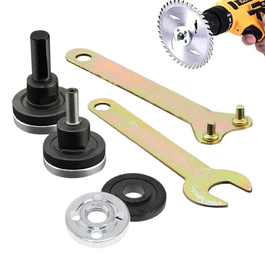 Angle Grinder Adapter Electric Drill Conversion Angle Grinder Connecting Rod with Connecting Rod Arbor Mandrel Converter Tool