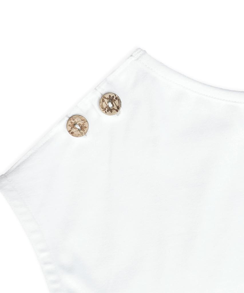 RuNaKi'Hu' Wxt102 Kazeni Maucho Layered Sleeveless (White)