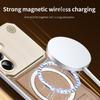 KEYSION Luxury Magnetic PU Leather Aromatherapy Phone Case for Samsung Galaxy S22 S23 Ultra Kickstand Borderless Back Cover