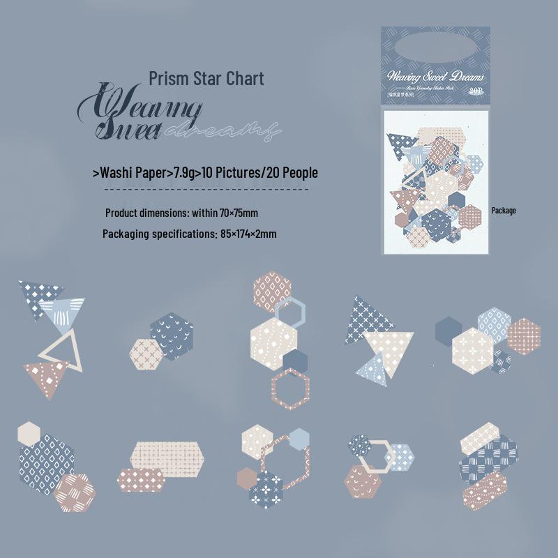 Ketchup & Paper Sticker Pack: Sweet Dreams Journaling & DIY Collage Materials