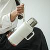 Stainless steel thermal insulation pot outdoor large-capacity water cup home travel car large water bottle portable thermos cup