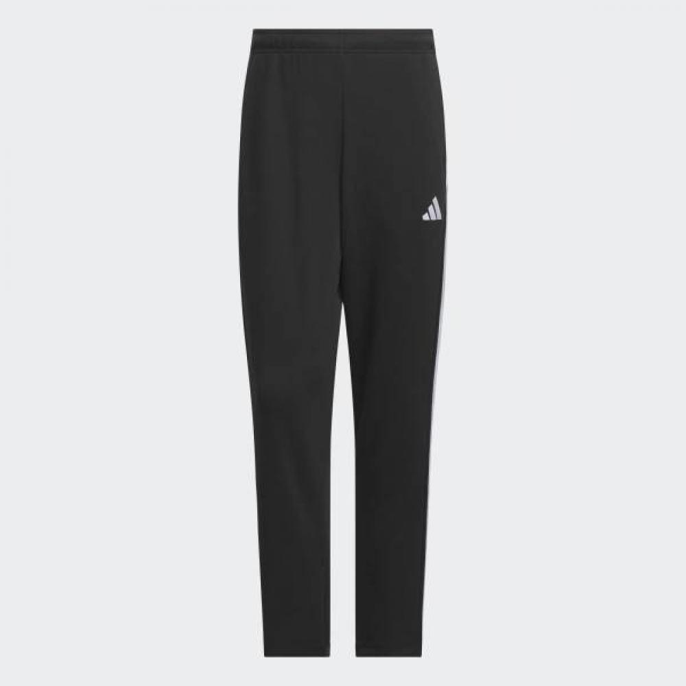 Adidas Unisex 3s Regular Fit Double Knit Open Hem Track Pants