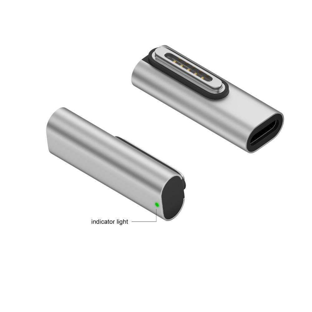 Laptop Magnetic Charging Adapter Laptop Connector for MacBook Air/Pro 13 14 15 16 A2442 A2485 A2681