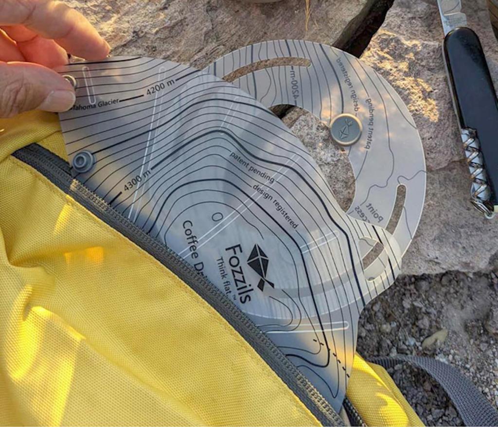 Fozzils Snapfold Coffee Dripper, White, 130 x 140 x 105mm, 1899079295-22021