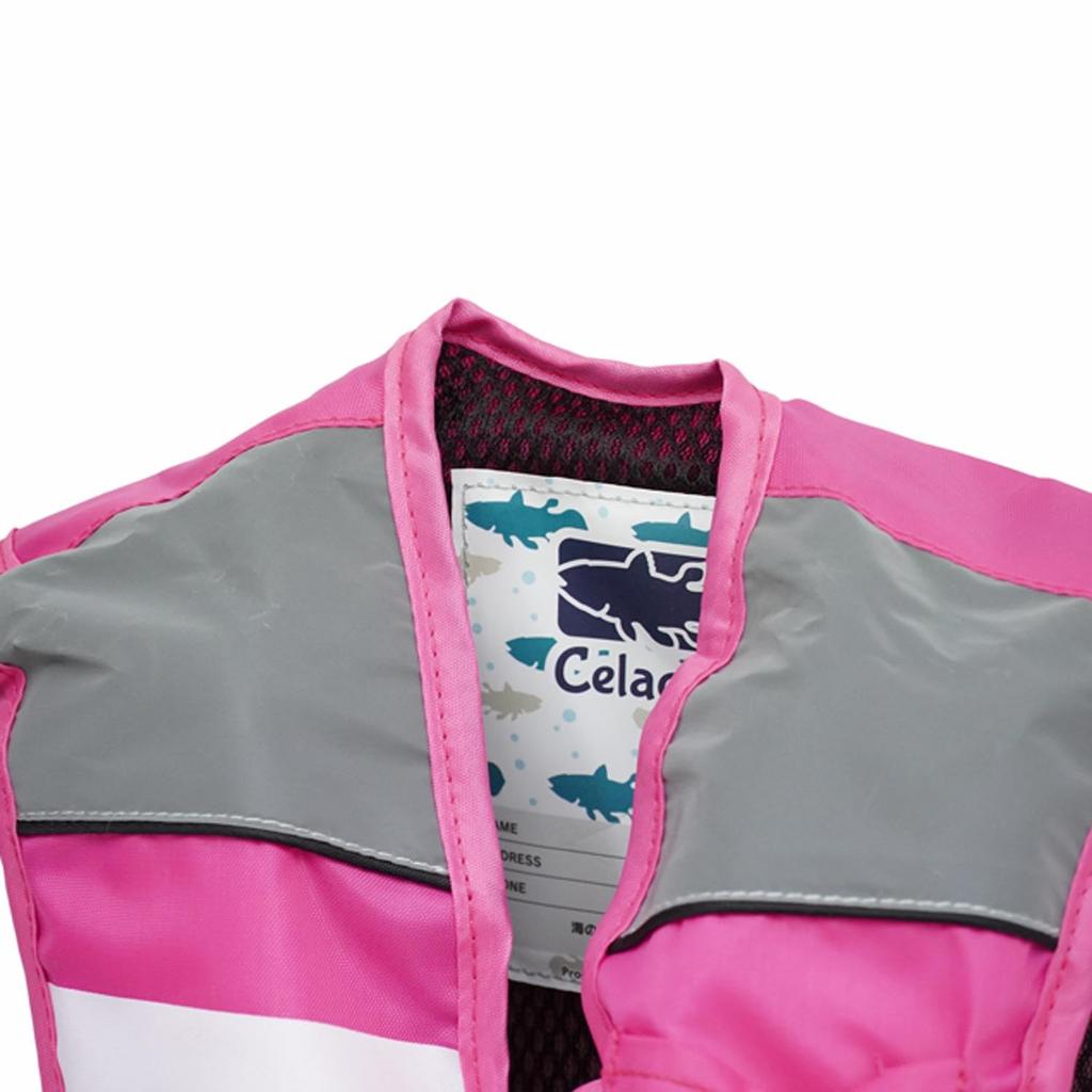 Celacanz Junior Schwimmweste Excel X'SELL NFC-2390 (Bonbonrosa, Klein)