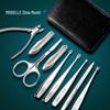 Zhoumushi Premium 9-Piece Nail Clipper Care Set