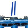 2Pcs Car Front Grille Trim Strips For BMW F20 F30 F21 F22 F23 F31 F32 F33 F34 F36 F40 F44 Car Styling Decoration Accessories
